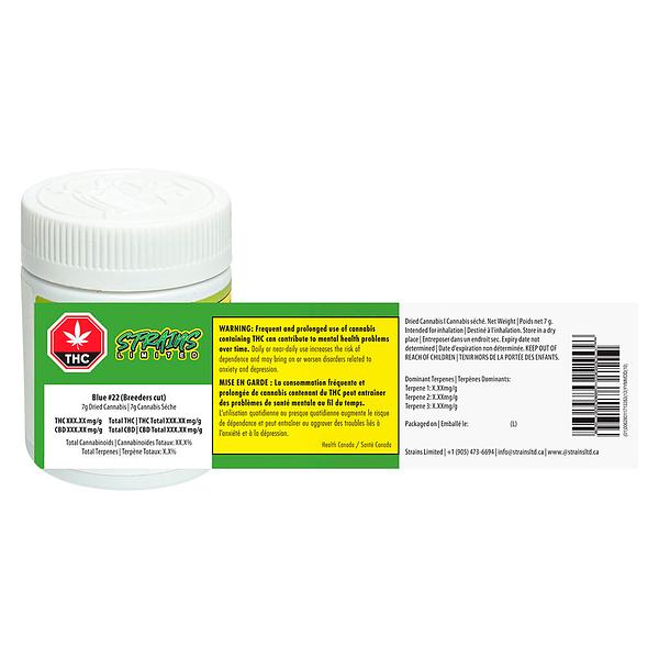 Strains Limited - Blue #22 (Breeder Cut) image 3